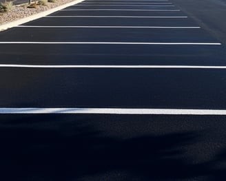 Parking lot management and markings for Columbus, Georgia