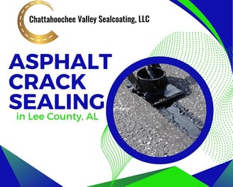 Asphalt Crack Sealing in Lee County, AL