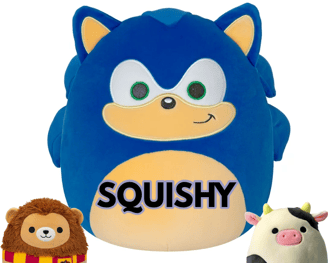 Squishmallow a stuffed animal with a stuffed animal and a stuffed animal