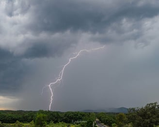 Orage du côté de Saint-Martin-de-Londres (34) 29/05/2023
