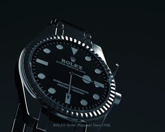 Animacion publicitaria de rolex