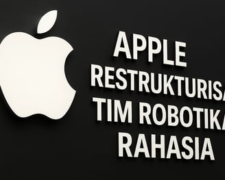 Apple Restrukturisasi Tim Robotika Rahasia, Ambisi Baru atau Sinyal Perubahan? | NuntiaNews