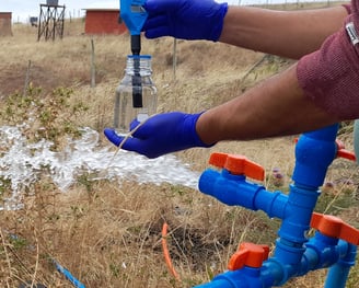 tratamiento agua de pozo, potabilización, análisis