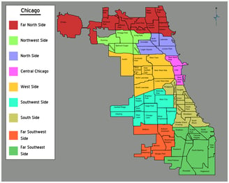 chicago neighborhood map