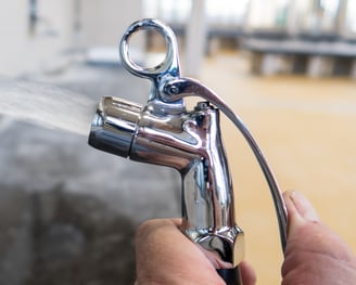Bided douche for anal prep