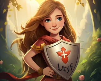 A brave girl with super power