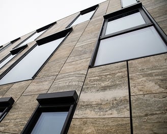 FOSS Denmark, Silver Travertine Tiles