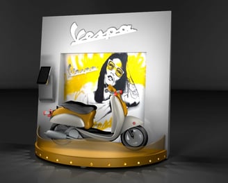 Stand Exhibidor Motos