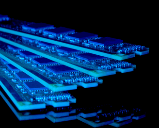 Imagem da memoria de um computador