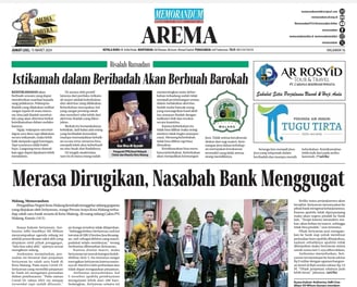 Anthonius Adhi Soedibyo saat bersidang di Pengadilan Negeri Malang dalam kasus gugatan nasabah Bank