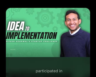 Nas.io Challange theme held By Mr. Ritesh Agrwal