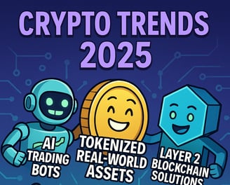 The hottest crypto trends of 2025, stay updated!