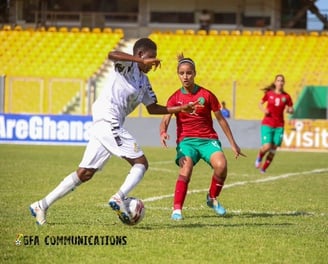 A post from Comfort Owusu, a football player for Hasaacas Ladies and Ghana national team(black princ