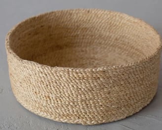 Round Jute Basket