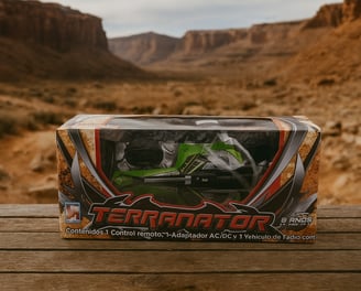 Carro a RC Terrenator en caja