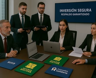 a group of people sitting around a table