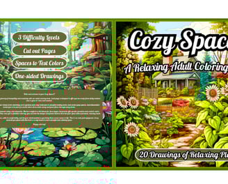 relaxing coloring book