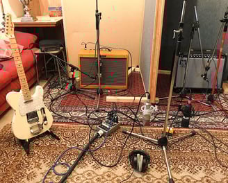 Enregistrements de guitares, Fil's HOUSE Studio