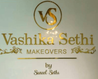 An image showing logo of Vanshika Sethi makeovers in karnal