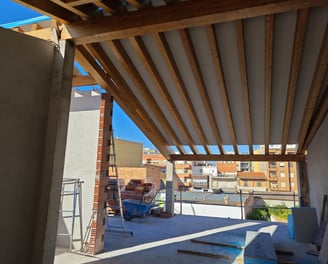 estructura de madera