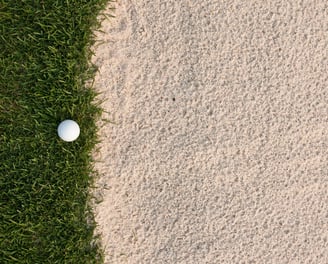 bunker de golf