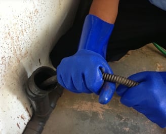 desentupimento de tubulação
