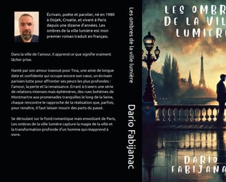 Les ombres de la ville lumière book cover