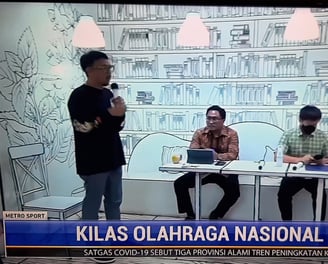 Anthonius Adhi Soedibyo saat prescon terkait gugatan CLS Knight kepada Dimaz Muharri