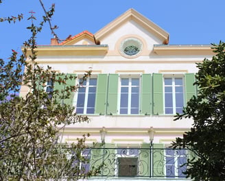 Façade villa Belle Époque