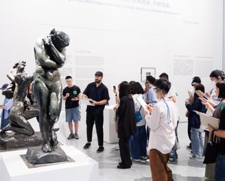 Gene Bond workshop at Taipei Fubon Museum