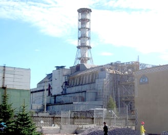 2006 yılında Çernobil Reaktör 4 binası