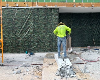 Outdoor porch remodeling in Kissimmee transforming outdated space into covered area perfect for rela