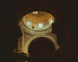 Interior mágico de la Catedral de Jerez