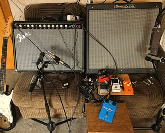 Enregistrements de guitares, Fil's House Studio