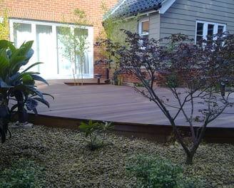 Hardwood balau decking in norwich