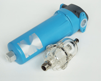 Compressed air precision filter