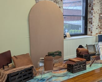 Onsite Gifting Station and Leather Gifting Suite