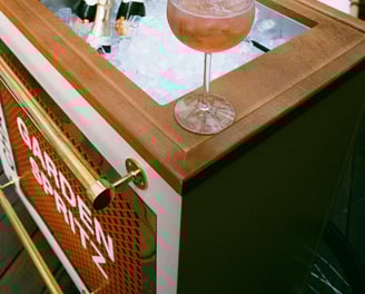 Brand Activation Setup and Product Demo at an Event