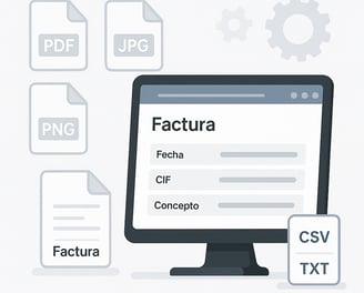Automatización de Facturas para Contables y Asesores