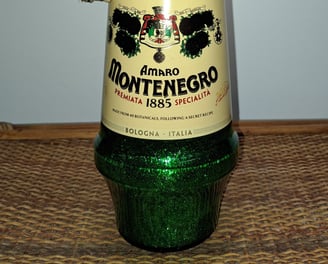 Lampada Bottiglia Amaro Montenegro