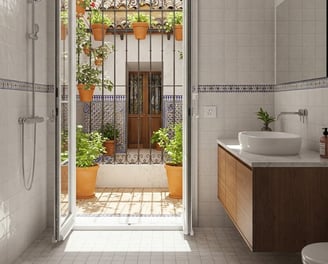 Arreglo de baño en un baño en Sevilla con El Fontanero de Sevilla