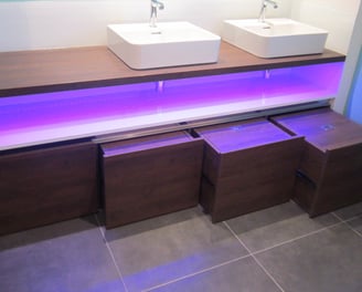 salle de bain réalisée par AV Menuiserie
