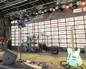 Scène des championnats du monde, concert de Pytom
