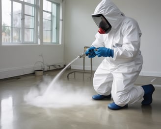 Image of mold cleaning
