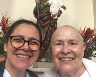 Em um retiro com a Monja Coen