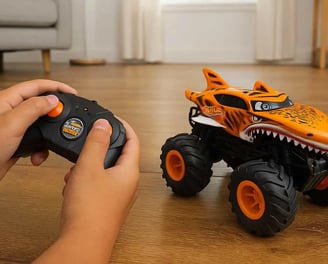 Monster Rc Tiger Shark (Simple) con control remoto