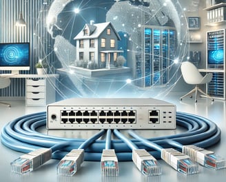 Soluciones de cableado estructurado: redes seguras y estables para empresas y hogares modernos.
