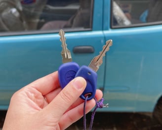 Seconda chiave auto senza telecomando, spadino e taglio della chiave, prezzo speciale 60€