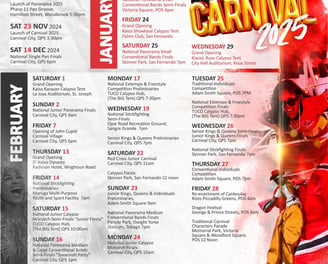 Trinidad Carnival 2025 Culture Calendar