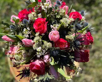 bouquet de fleurs mademoiselle a selon aïnoa particulier